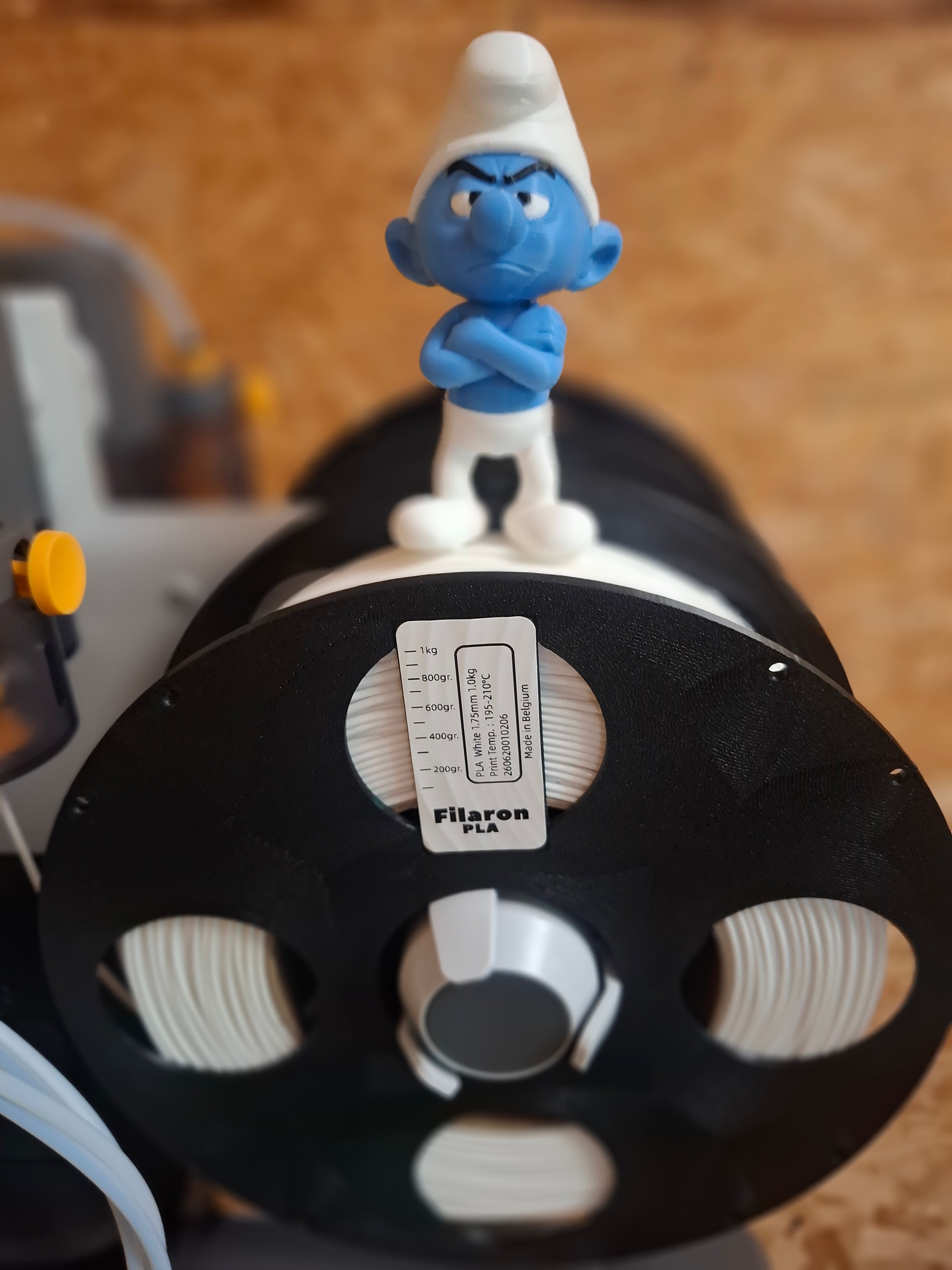 PLA Wit 1.75mm 1kg