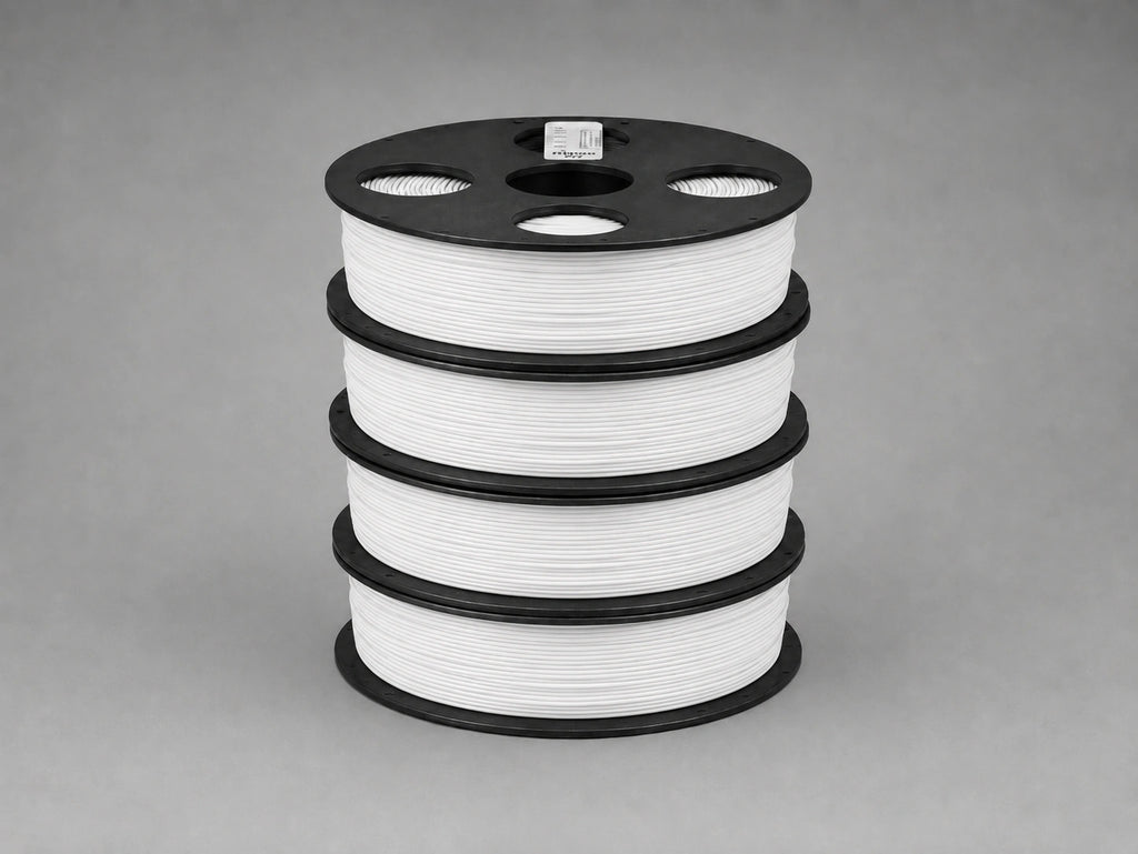 Bundel 4 x 1kg PLA Wit 1.75mm op spoel