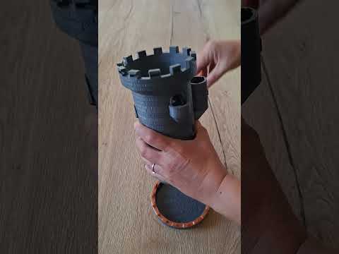 Sprookjesdobbeltoren met opbergtorentje