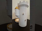 Sprookjesdobbeltoren met opbergtorentje